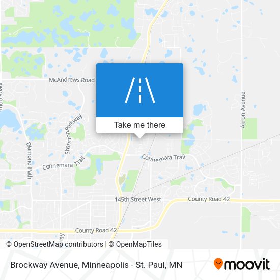 Mapa de Brockway Avenue