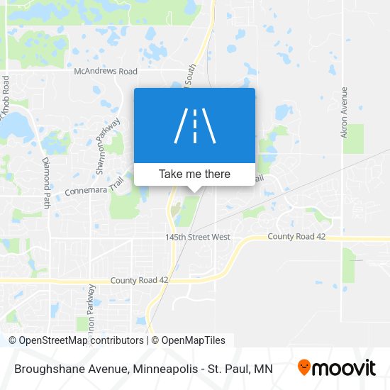 Mapa de Broughshane Avenue