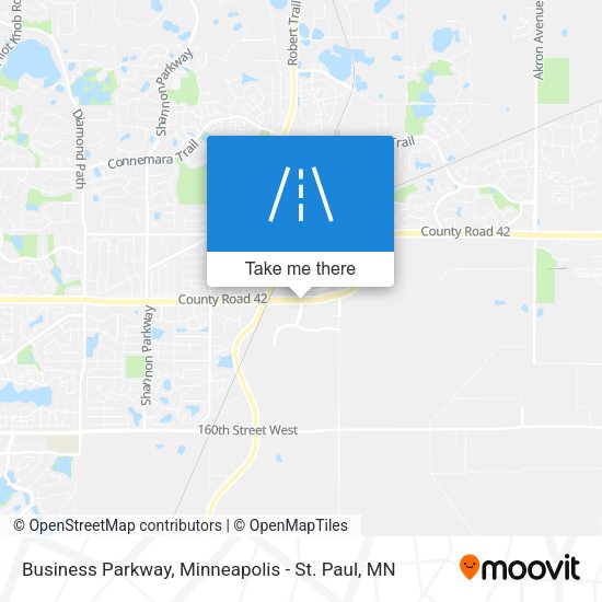 Mapa de Business Parkway