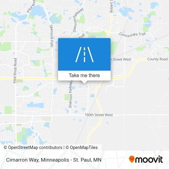 Mapa de Cimarron Way