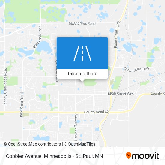 Mapa de Cobbler Avenue