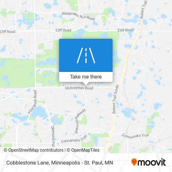 Mapa de Cobblestone Lane