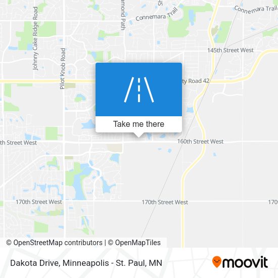 Dakota Drive map