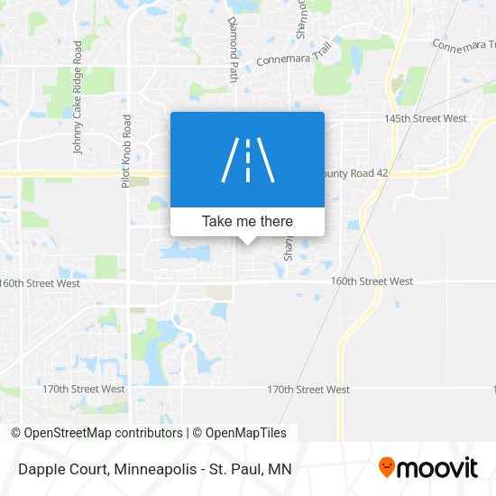 Dapple Court map
