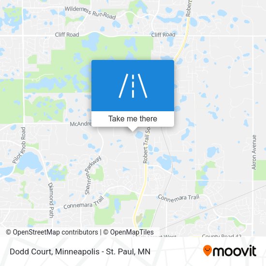 Dodd Court map