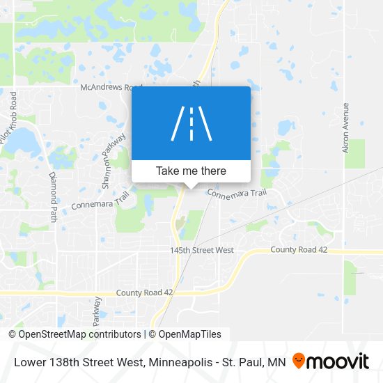 Lower 138th Street West map