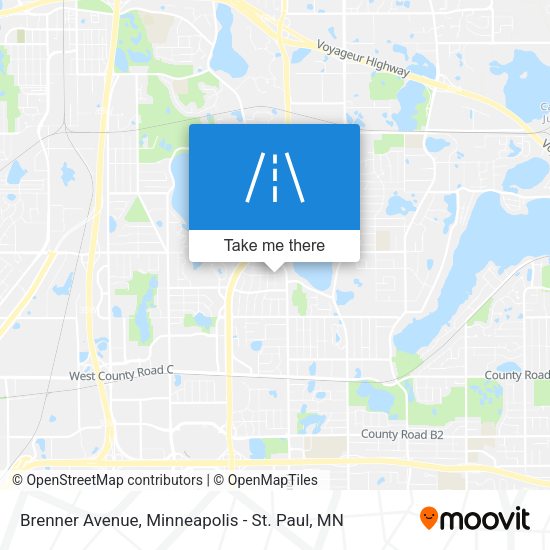 Brenner Avenue map