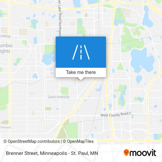 Brenner Street map