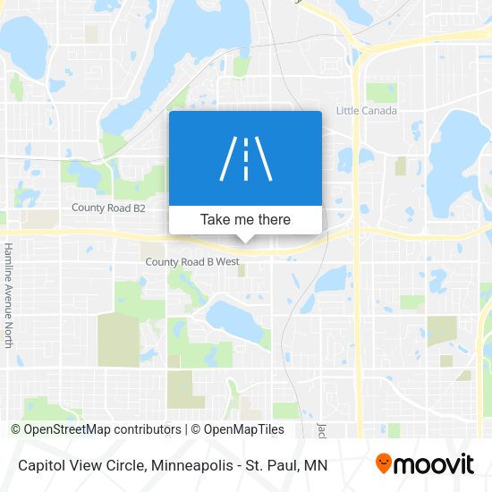 Capitol View Circle map