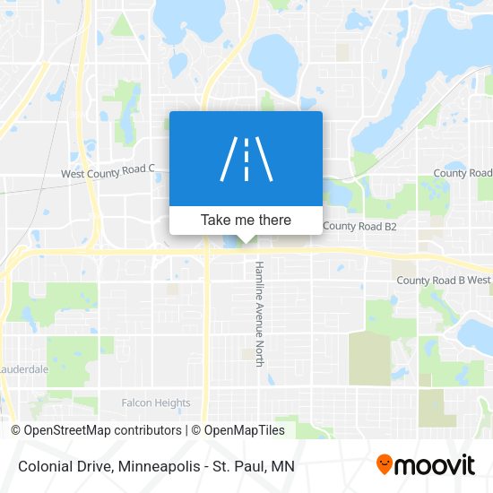 Mapa de Colonial Drive