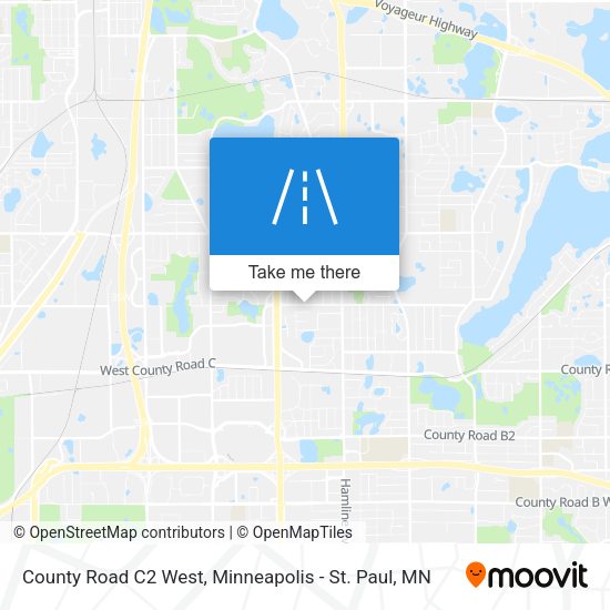 Mapa de County Road C2 West