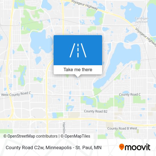 Mapa de County Road C2w