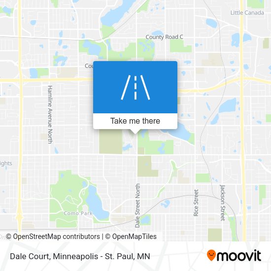 Dale Court map