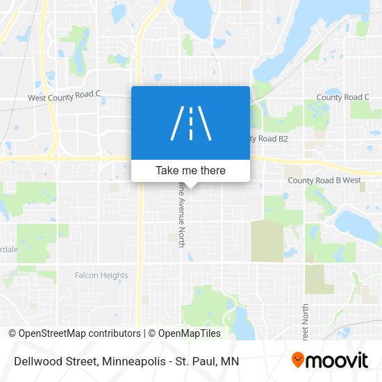 Dellwood Street map