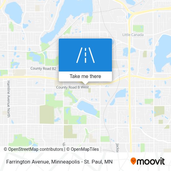 Farrington Avenue map