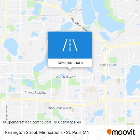 Mapa de Farrington Street