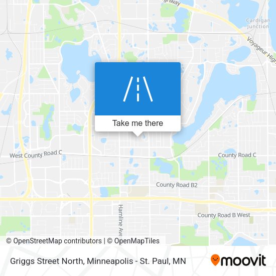 Mapa de Griggs Street North