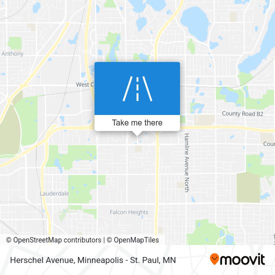 Herschel Avenue map