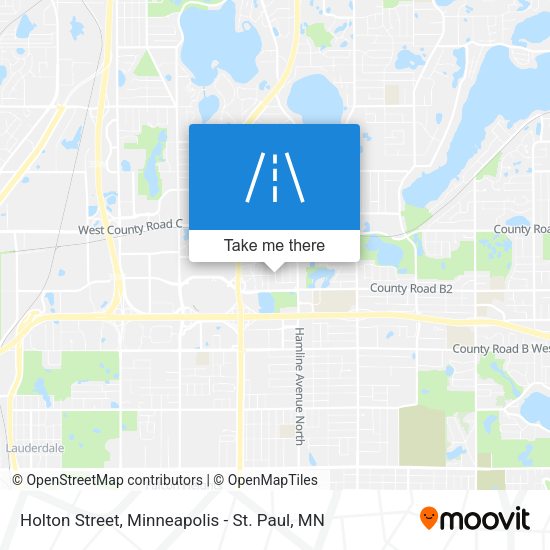 Mapa de Holton Street