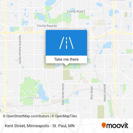 Kent Street map