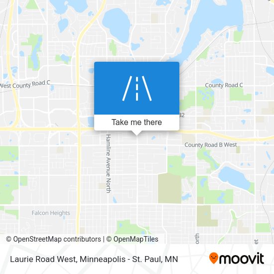 Mapa de Laurie Road West