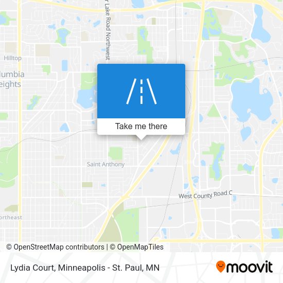 Lydia Court map