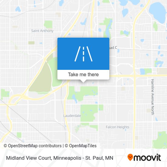 Midland View Court map