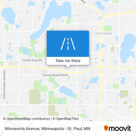 Minnesota Avenue map