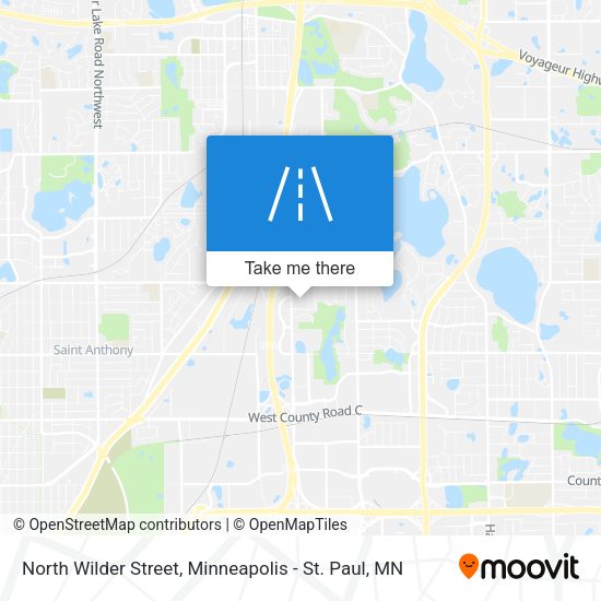 Mapa de North Wilder Street