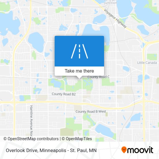 Mapa de Overlook Drive