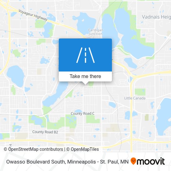 Mapa de Owasso Boulevard South