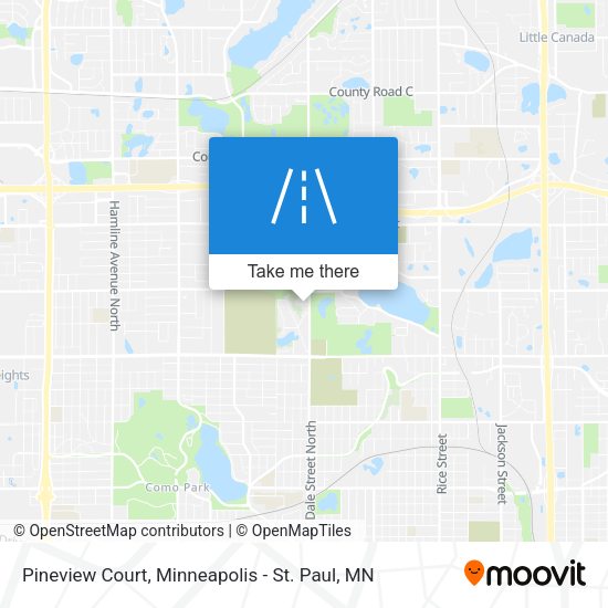 Pineview Court map