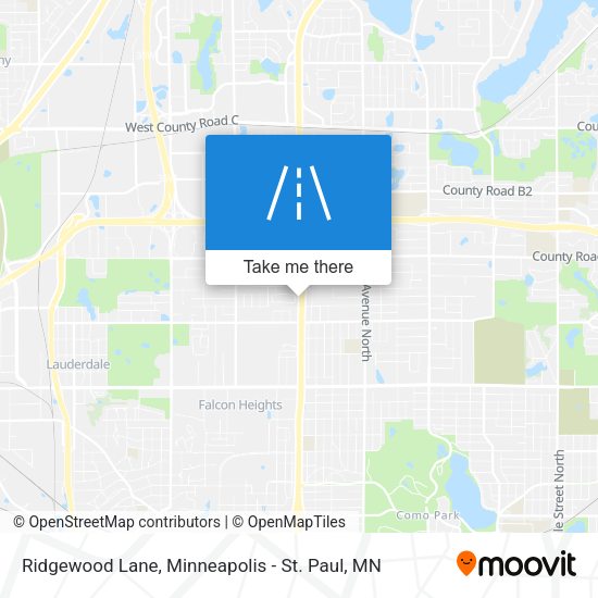 Mapa de Ridgewood Lane