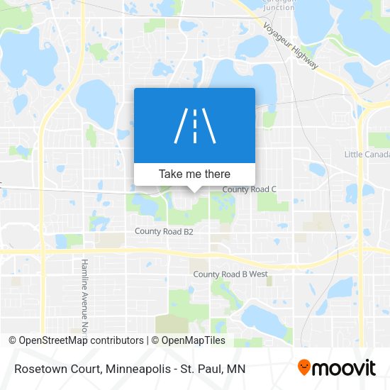 Rosetown Court map
