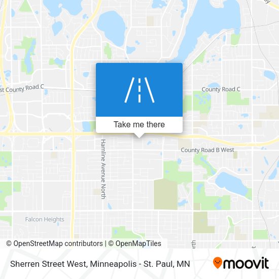Mapa de Sherren Street West