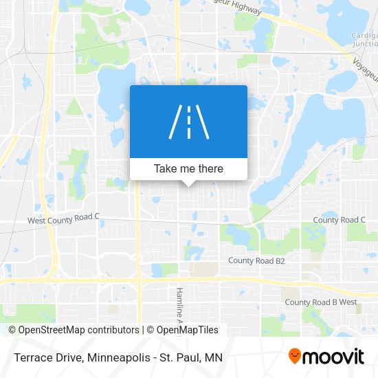 Mapa de Terrace Drive