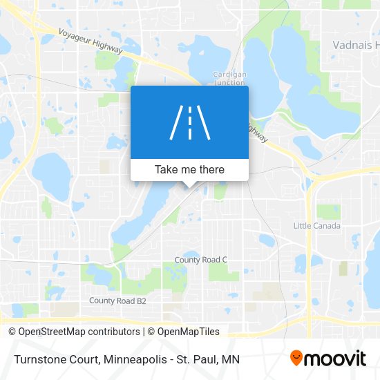 Turnstone Court map
