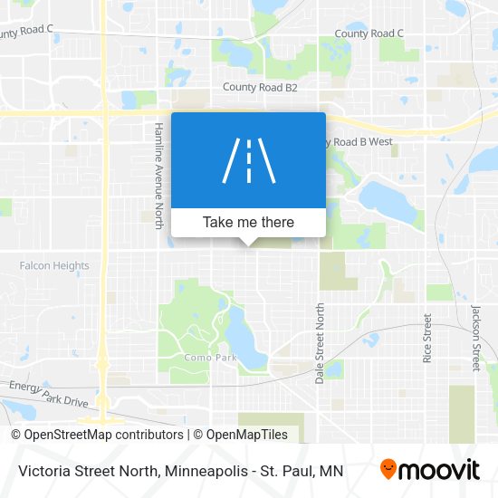 Mapa de Victoria Street North