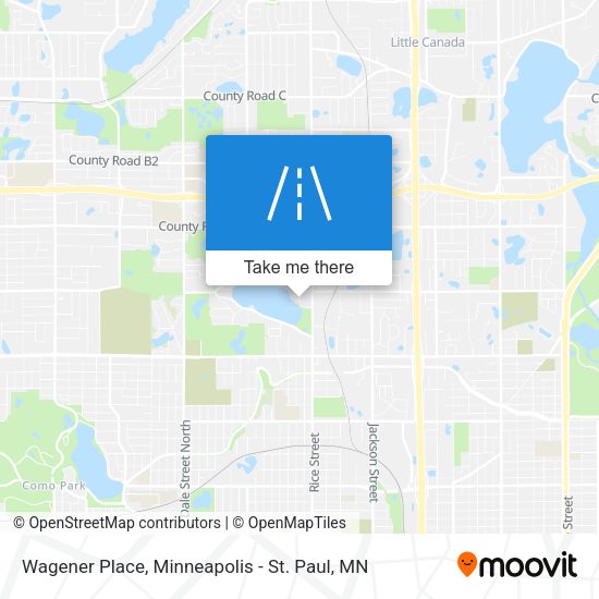 Wagener Place map