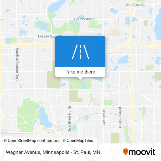 Mapa de Wagner Avenue