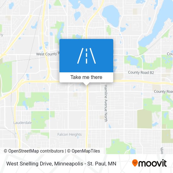 Mapa de West Snelling Drive