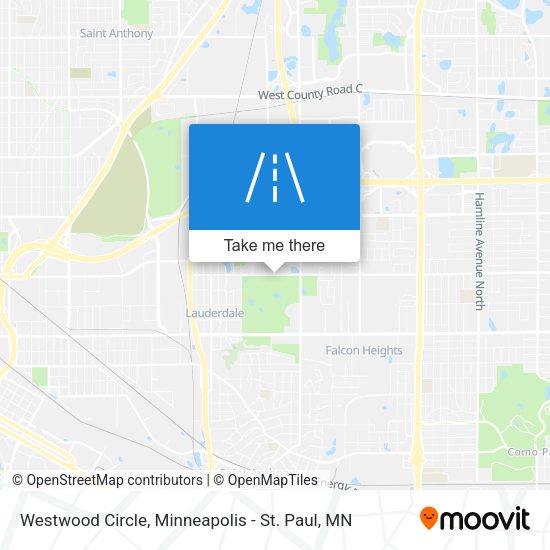 Mapa de Westwood Circle