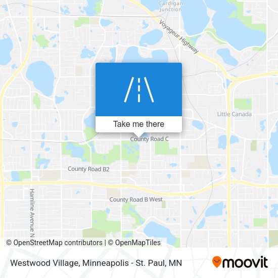 Westwood Village map
