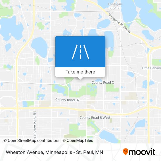 Wheaton Avenue map