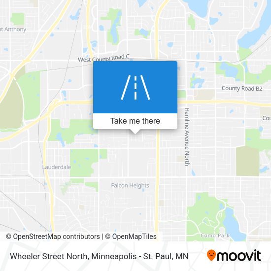 Wheeler Street North map