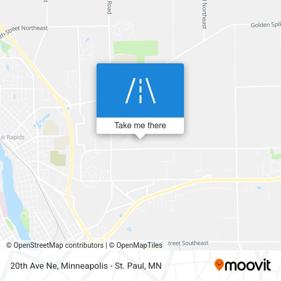 20th Ave Ne map