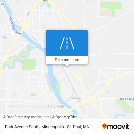 Park Avenue South map