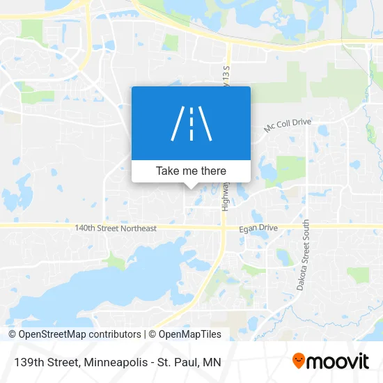 139th Street map