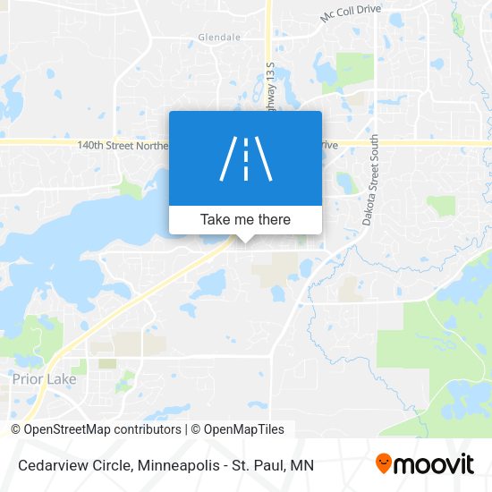 Mapa de Cedarview Circle