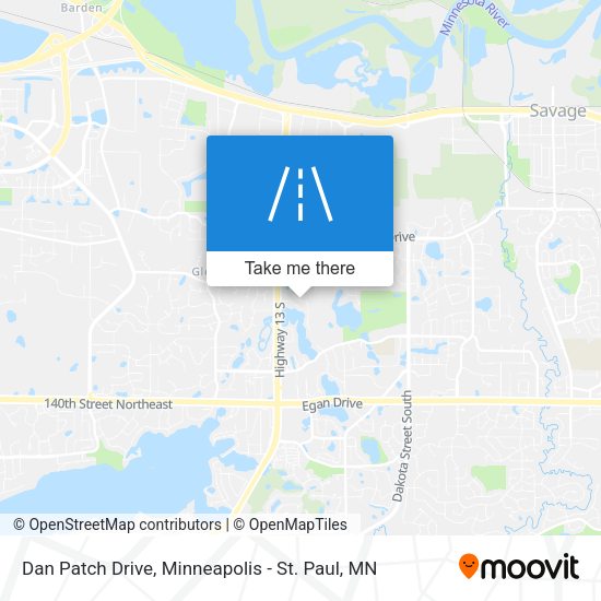 Dan Patch Drive map